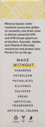 Mychelle® Natural Skin Care Non-Tinted Sun Shield Stick SPF 50 Perspective: left