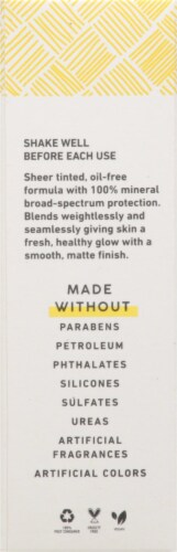 MyChelle® Dermaceuticals Natural Tan Sun Shield Liquid Tint SPF 50 Perspective: left