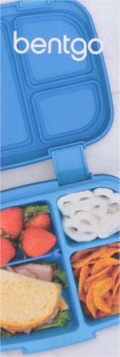Bentgo Fresh Leak-Proof & Versatile Compartment Lunch Box - Blue Perspective: left