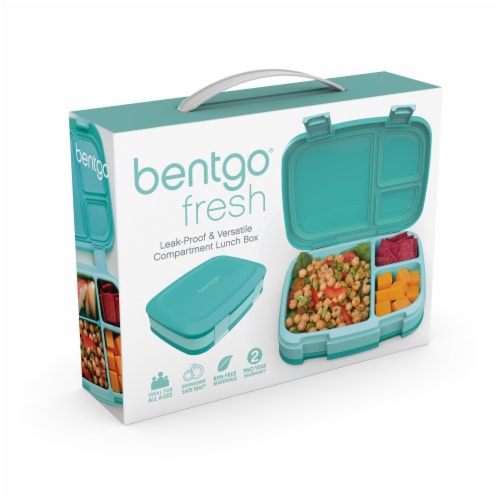 Bentgo Fresh - 4-Compartment Leak-Proof Lunch Box Blue