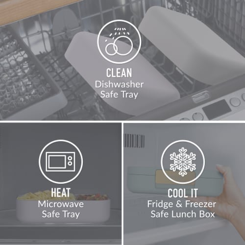 Bentgo® Modern Leak Proof Lunchbox Perspective: left