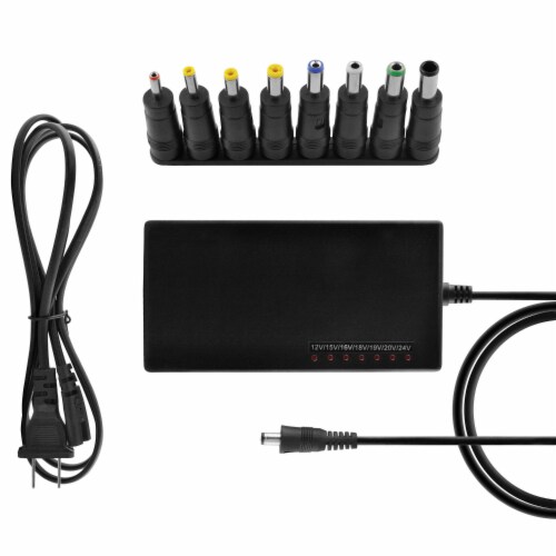Ematic ETA90W 90-Watt Universal Laptop Charger with 40-Inch Cable Perspective: left