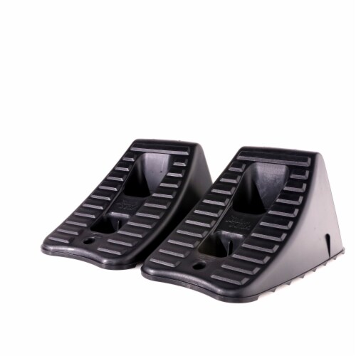 Flo Tool Heavy Duty Wheel Chocks Perspective: left