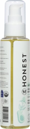 Honest® Organic Fragrance Free Body Oil Perspective: left