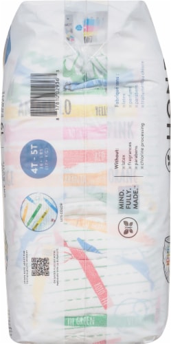 The Honest Company® Clean Conscious Diapers Let's Color Training Pants 4T-5T (38+ lbs) Perspective: left