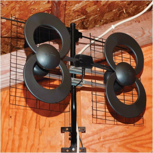 ClearStream 4V Indoor Outdoor TV Antenna UHF VHF Multi Directional 70 Mile Range 4K 8K 1 Fry s Food Stores