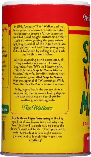 Slap Ya Mama® Cajun Seasoning Perspective: left