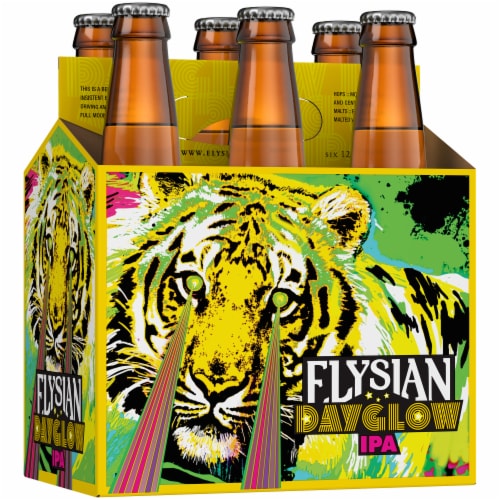 Elysian DayGlow IPA Perspective: left