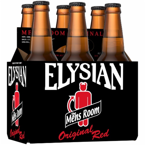 Elysian The Mens Room Red Ale Perspective: left
