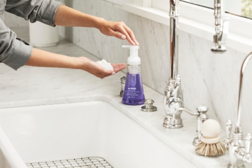 Method Foaming Hand Soap Green Tea + Aloe Made Without Parabens or Phthalates Perspective: left