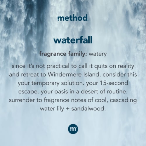 Method® Waterfall Gel Hand Wash Perspective: left