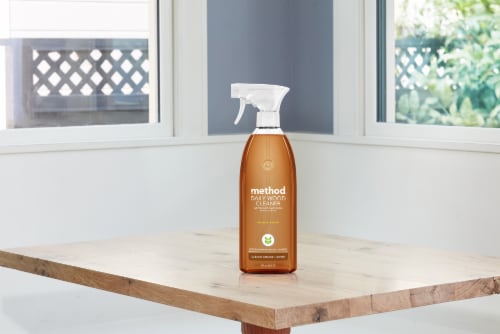 Method Daily Wood Cleaner, Almond Perspective: left