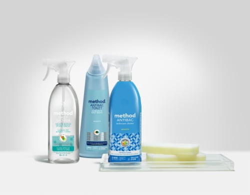 Method® Spearmint Scent Antibacterial Toilet Cleaner Perspective: left