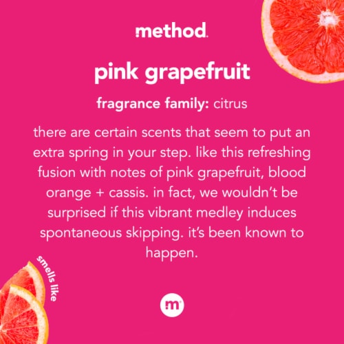 Method® All Purpose Pink Grapefruit Natural Surface Cleaner Refill Perspective: left