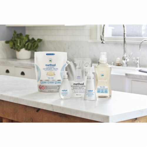METHOD Laundry Detergent Free + Clear 66 Loads Perspective: left