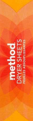 Method Ginger Mango Dryer Sheets Perspective: left