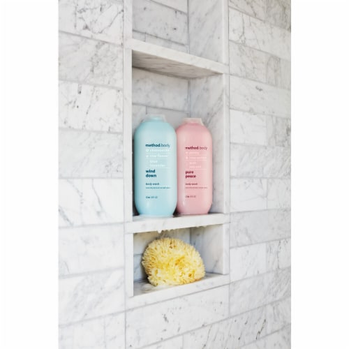 Method Body Wash, Simply Nourish, Made Without Parabens or Phthalates Perspective: left
