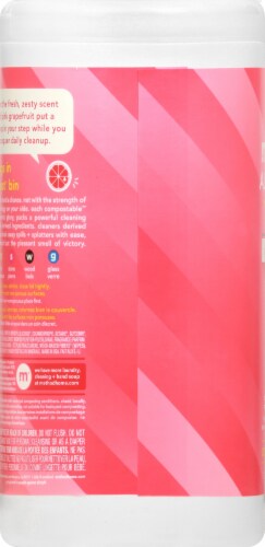 Method Pink Grapefuit Wipes Perspective: left
