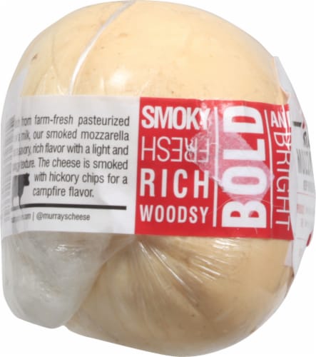 Murray's® Smoked Mozzarella Ball Perspective: left