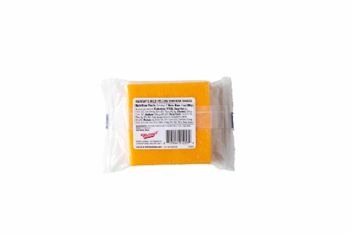 Murray’s® Mild Yellow Cheddar Cheese Block Perspective: left