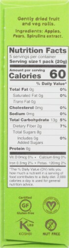 BEAR Real Fruit Yoyos Apple Fruit & Veg Rolls Perspective: left