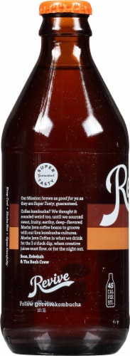 Revive Mocha Java Coffee Kombucha Perspective: left