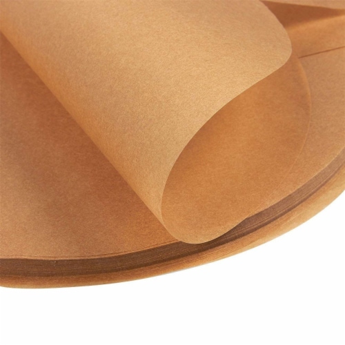 8-Inch Parchment Paper Rounds with Lift Tabs, 100 Sheets Nonstick