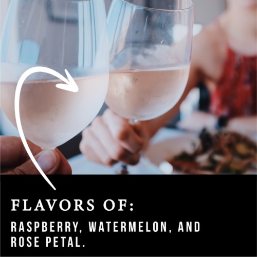 Myles & Moore Rose Wine Perspective: left