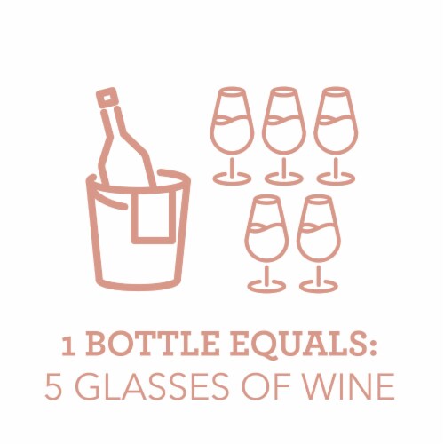 Ogio Sparkling Rose Wine Perspective: left