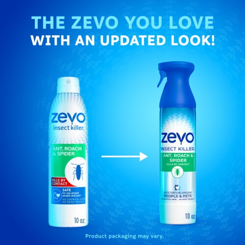 Zevo Ant Roach & Spider Crawling Insect Spray Perspective: left