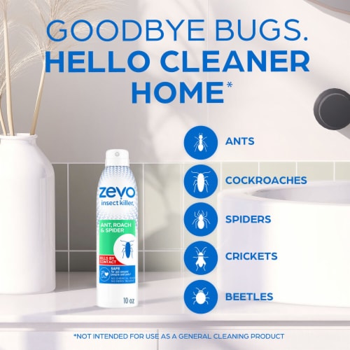 Zevo Crawling Insect Killer Spray Twin Pack Perspective: left