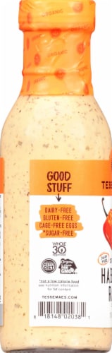 Tessemae's Organic Habanero Ranch Dressing Perspective: left