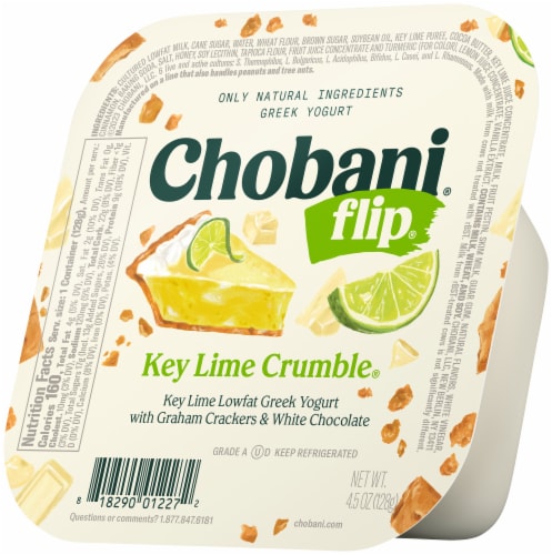 Chobani® Flip® Key Lime Crumble™ Low Fat Greek Yogurt Cup