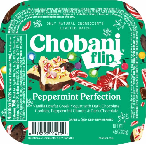 Chobani® Flip® Limited Batch Pumpkin Harvest Crisp Greek Yogurt Perspective: left