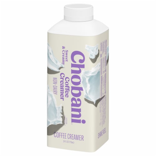 Chobani® Plant-Based Sweet & Creamy Coffee Creamer Perspective: left