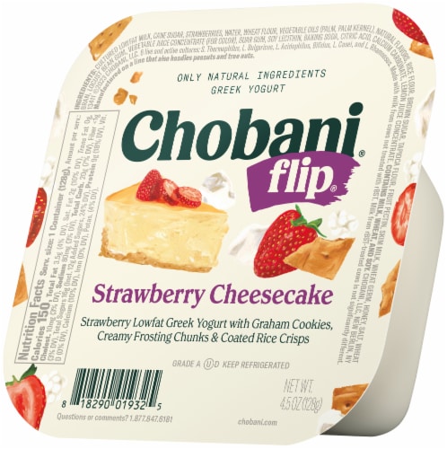 Chobani® Flip® Strawberry Cheesecake™ Low Fat Greek Yogurt Cup