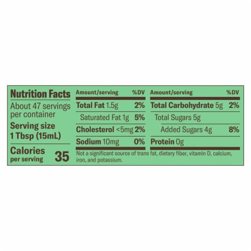 Chobani® Peppermint Mocha Coffee Creamer Perspective: left