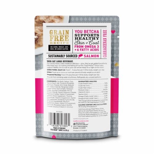 I and Love and You Feed Meow, Shine Formula with Salmon and Tuna, 3 oz Perspective: left
