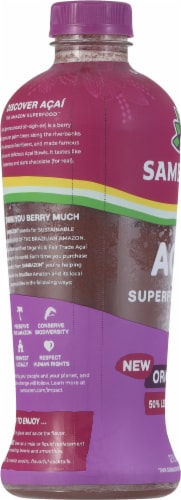Sambason® Organic New Original Acai Superfruit Juice Perspective: left