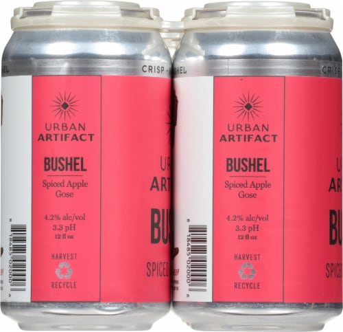 Urban Bushel Spiced Apple Gose Ale Perspective: left