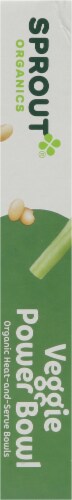 Sprout Organic Veggie Power Bowl Toddler Meal Perspective: left