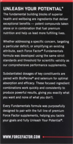 Force Factor Longjack Tongkat Ali 500mg Capsules Perspective: left