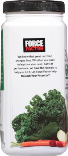 Force Factor® Smarter Greens™ Summer Berry Supplement Soft Chews Perspective: left