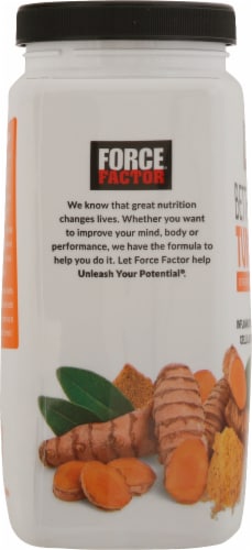 Force Factor® Fruit Splash Better Turmeric® Extra Stength Curcumin Perspective: left