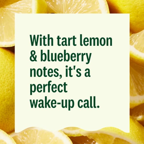 Suja Organic Energy​ Blueberry Lemon Shot Perspective: left