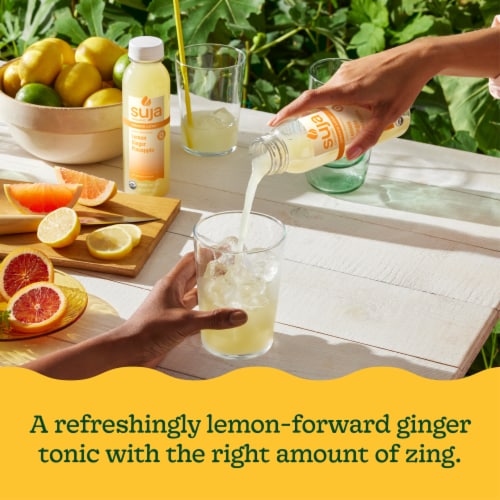 Suja Organic Ginger Love™ Cold-Pressed Fruit Juice Drink Perspective: left