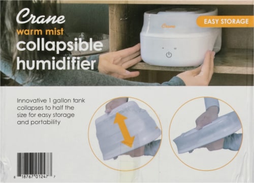 Crane Warm Mist Humidifier for Medium to Small Rooms Perspective: left