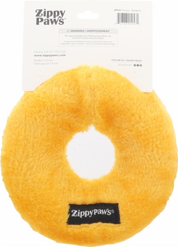 ZippyPaws® Blueberry Donutz Plush Dog Toy Perspective: left