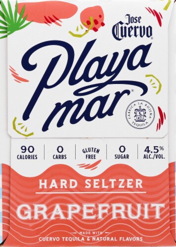 Jose Cuervo Grapefruit Hard Seltzer Perspective: left