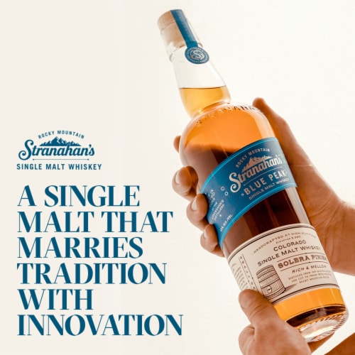 Stranahan’s Blue Peak American Whiskey Perspective: left